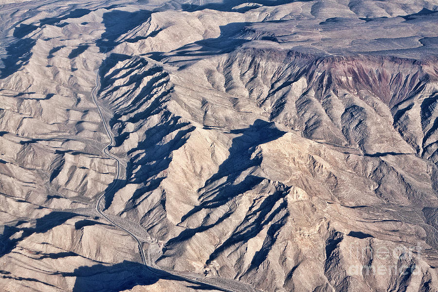 Desert Mountain Road Photograph by Linda Phelps