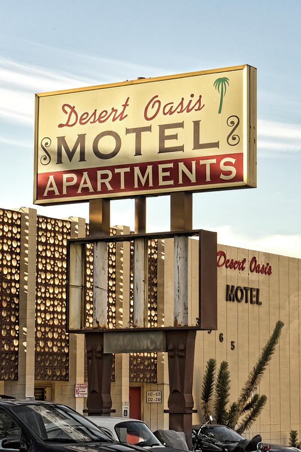 Desert Oasis Motel Photograph by Sharon Popek