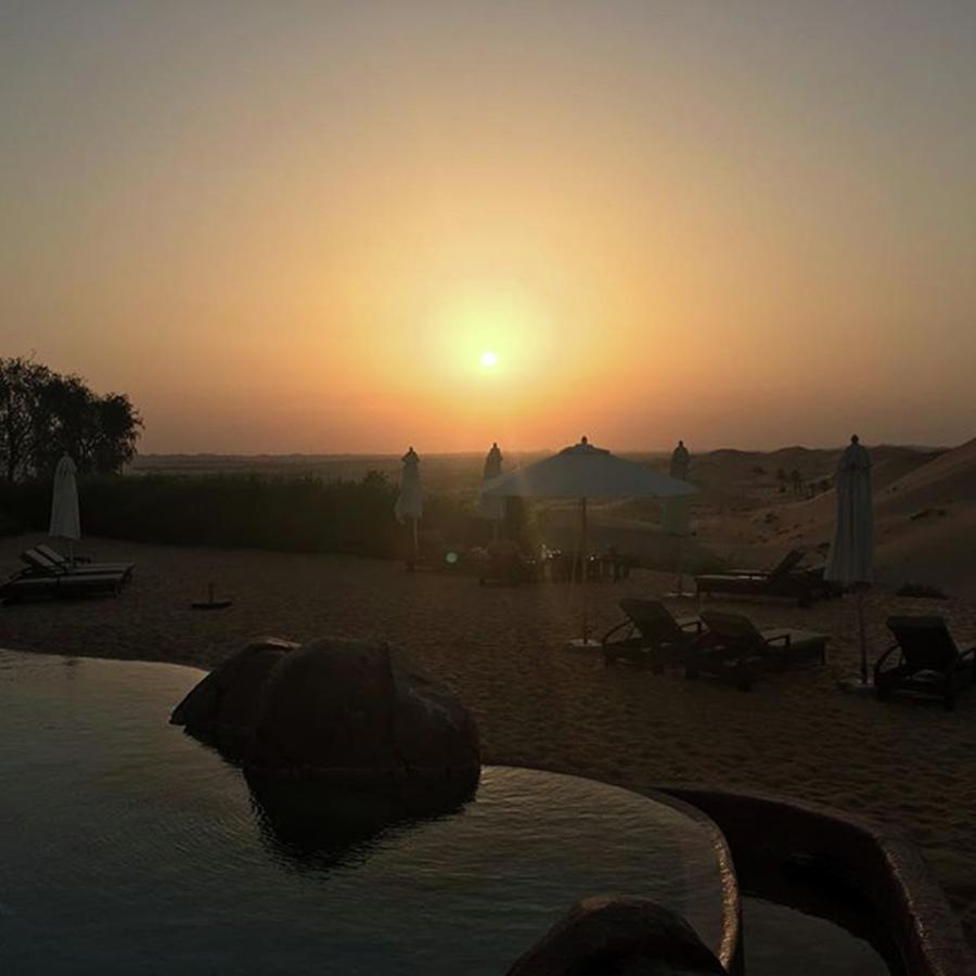 Cloudnine Photograph - Desert Resort Sunset At Al by T Hirano 