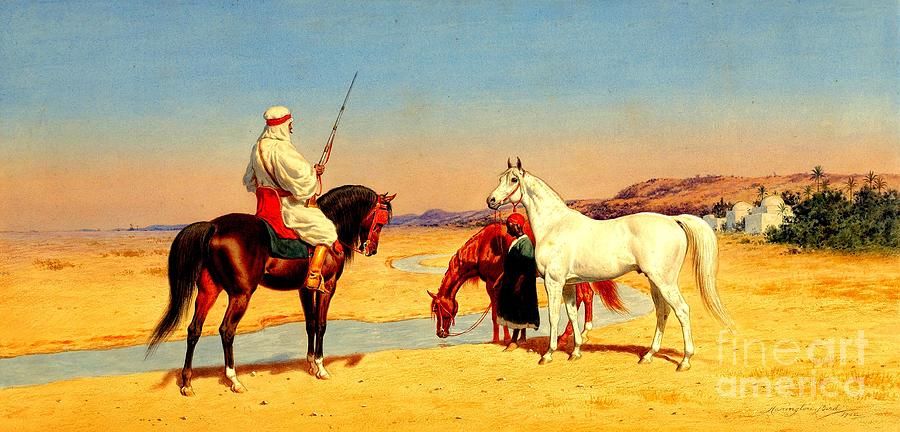 Desert Rider Painting by Peter Ogden