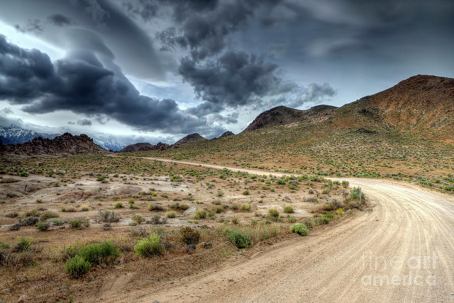 Desert Photograph - Desert Road by Rick Mann Desert Photograph - Desert Road by Rick Mann