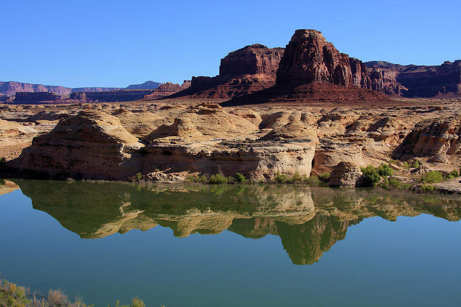 Desert Rock Reflections Photograph by Aidan Moran