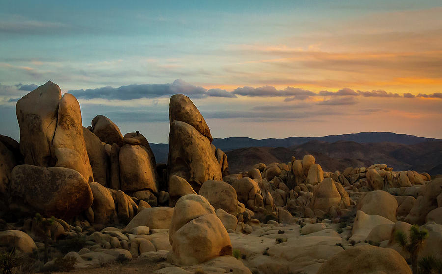 Desert Rocks Photograph by Ed Clark