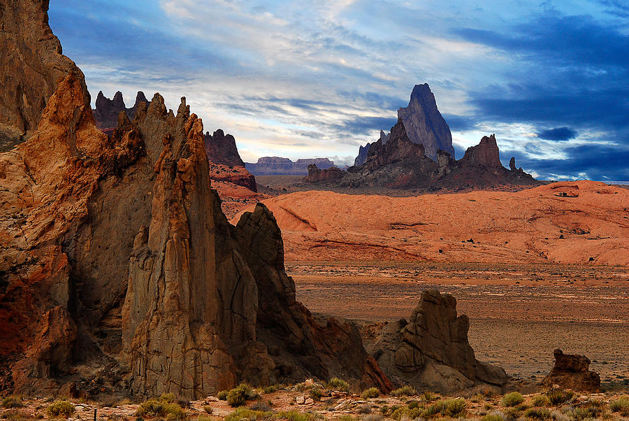 Desert Rocks Photograph by Harry Spitz