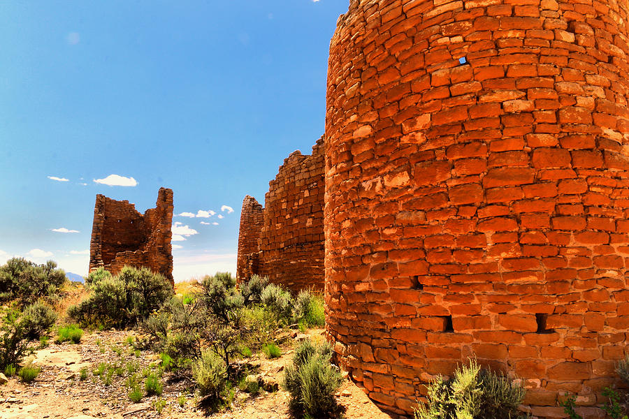 Desert Ruins Hovenweep Photograph by Jeff Swan