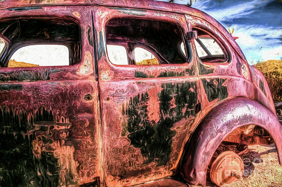 Holbrook Photograph - Desert Rust by David Lane