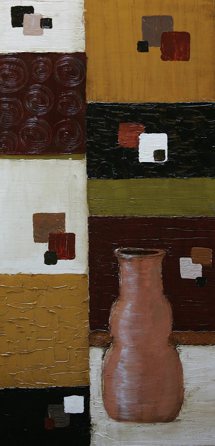 Squares Painting - Desert Sand by Robin Lee Squares Painting - Desert Sand by Robin Lee