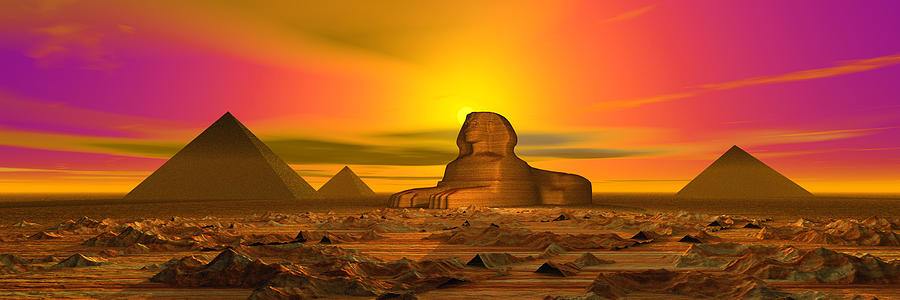 Sphinx Eclipse Photograph by Mark Blauhoefer
