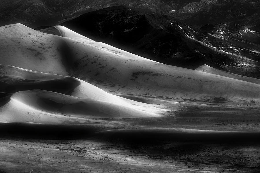 Desert Shadows Photograph by Mike Lang