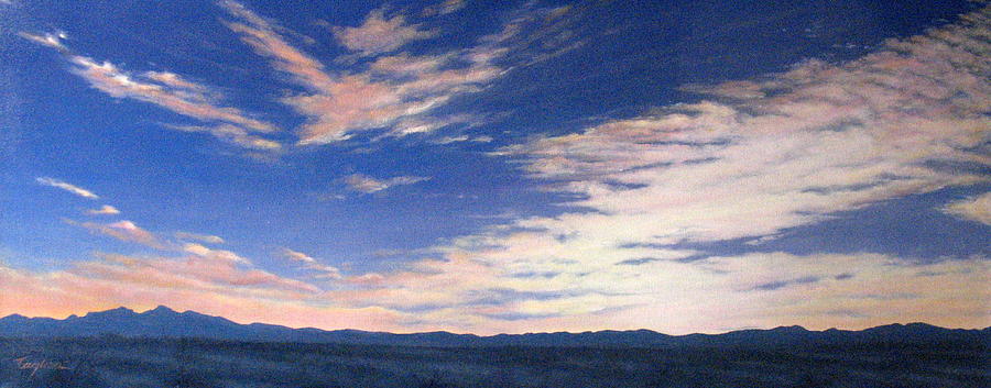 Desert Sky Painting by Mary Taglieri - Fine Art America