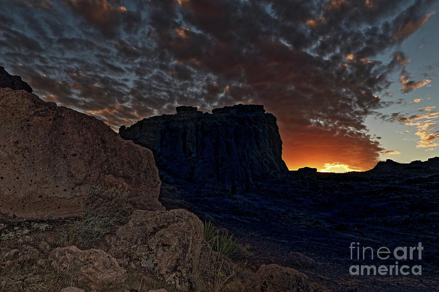 Sunset Photograph - Desert Sky by Rick Mann