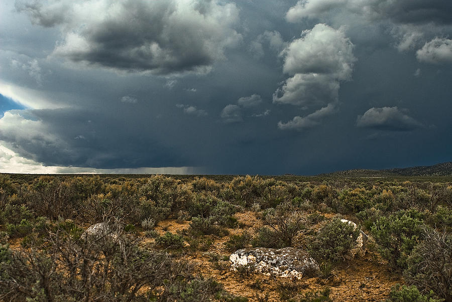 Desert Storm 2 Photograph by Lou  Novick