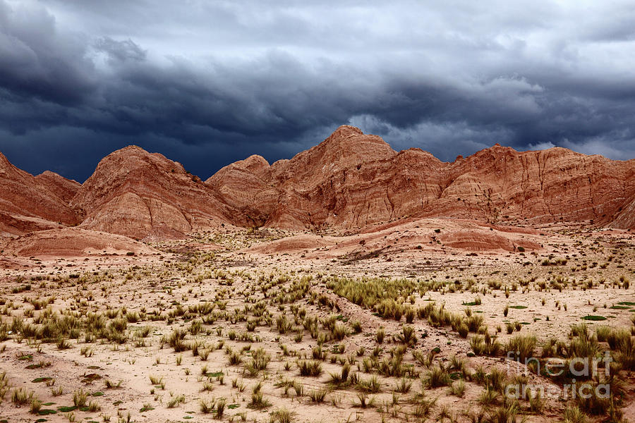 Desert Photograph - Desert Storm 3 by James Brunker