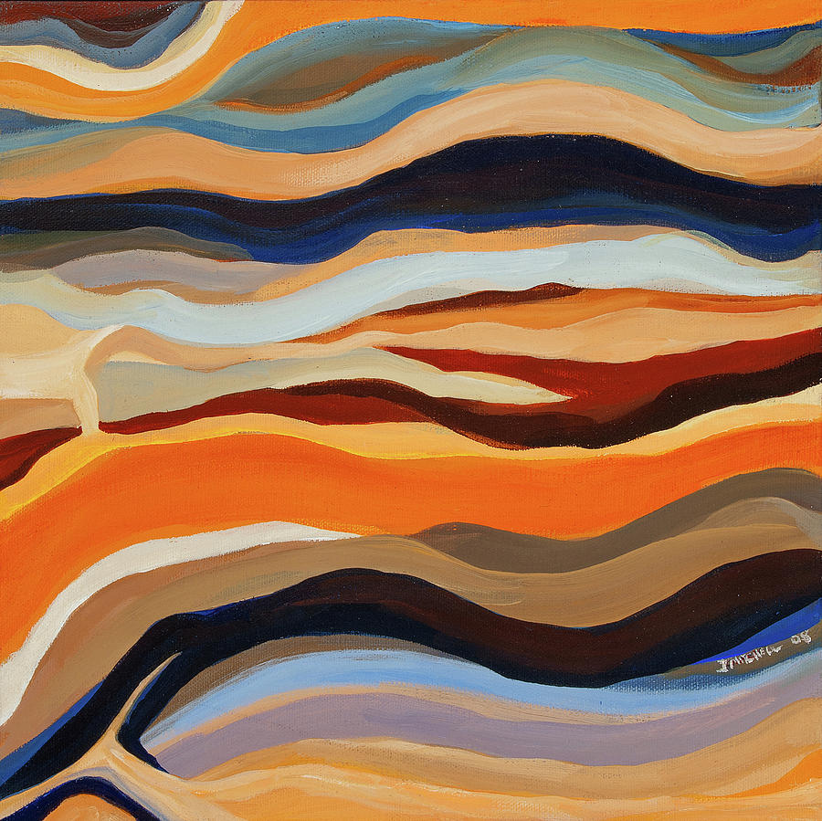 Desert Storm Painting by Ida Mitchell