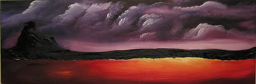 Desert Storm Painting by John Johnson