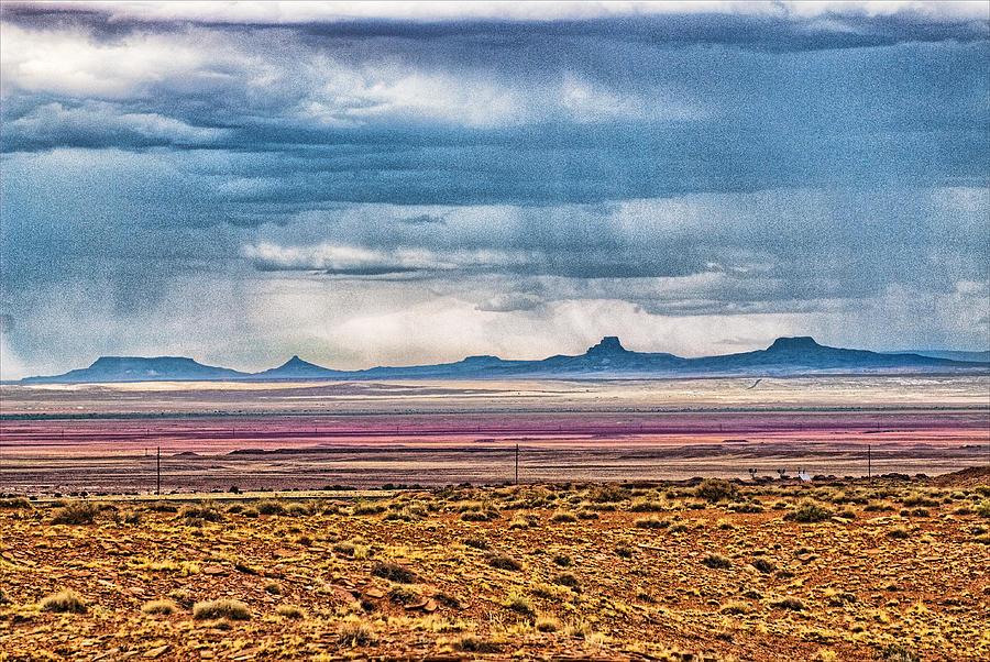 Desert Storm Photograph by Lou  Novick