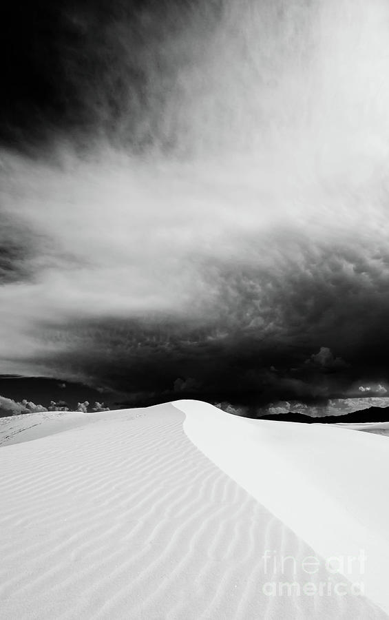 White Sands National Monument Photograph - Desert Storm by Nando Lardi