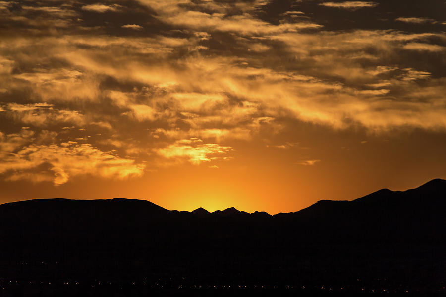 Desert Sunrise Photograph by Ed Clark