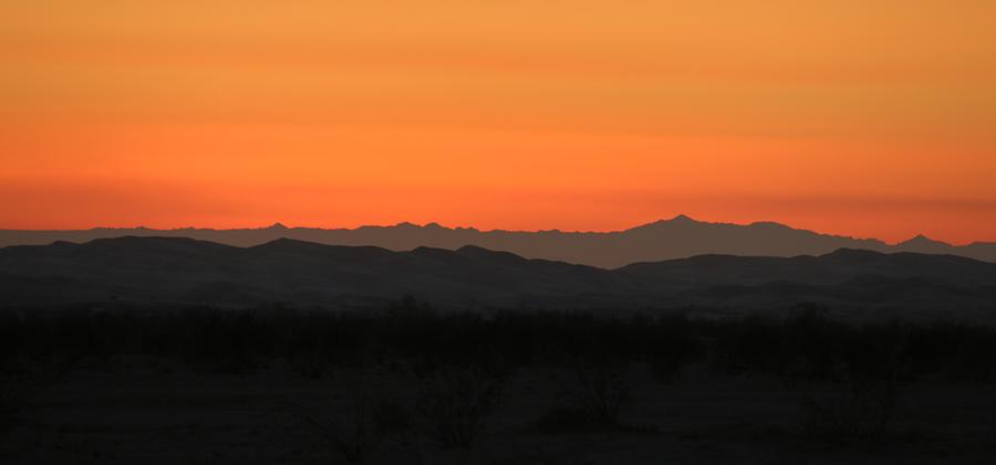 Desert Sunset - 2 Photograph by Christy Pooschke