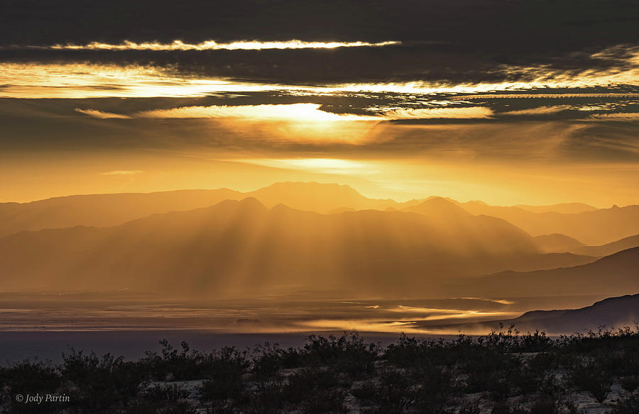 Desert Sunset Photograph by Jody Partin