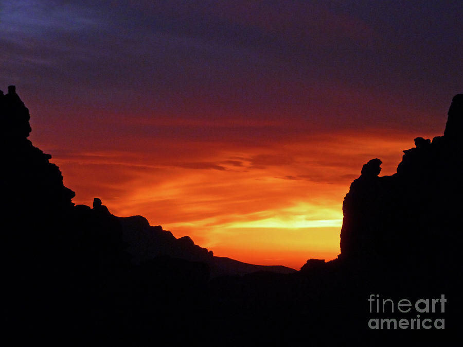 Desert Sunset Photograph - Desert Sunset by Two Hivelys