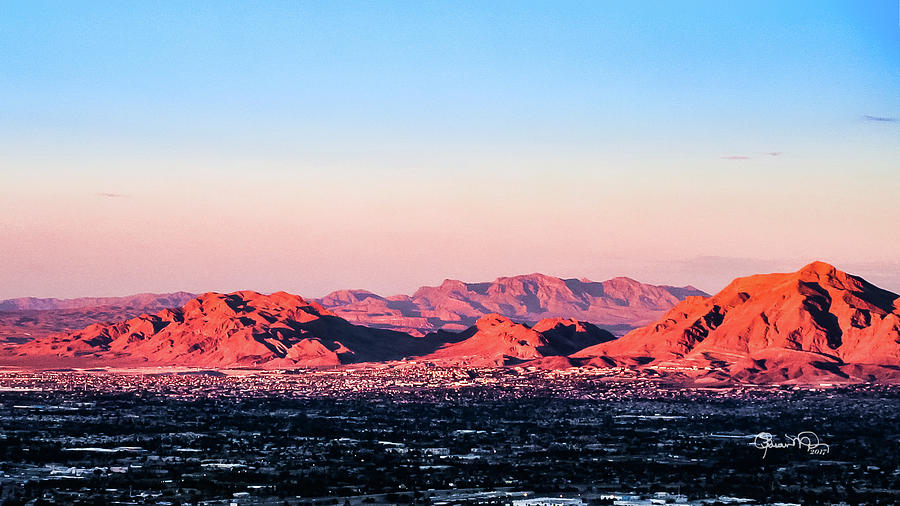 Desert Sunset Photograph by Susan Molnar