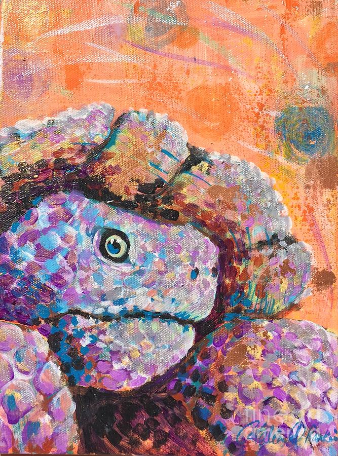 Desert Painting - Desert Tortoise by Catalina Rankin