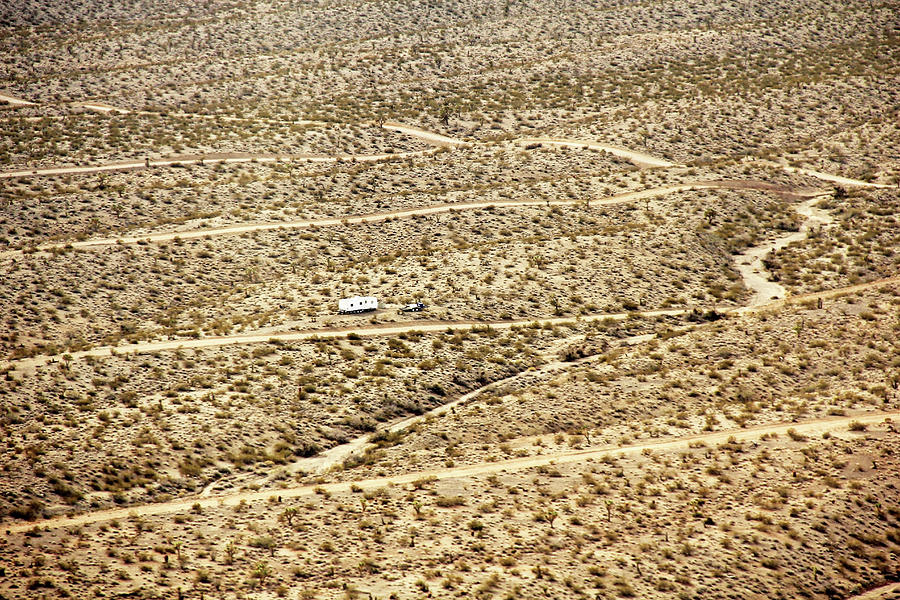 Desert Trailer Park Photograph by Debbie Oppermann