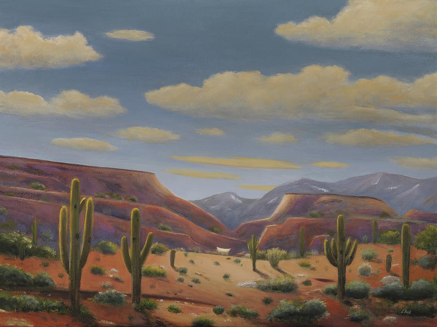Desert Traveler Painting by Gordon Beck