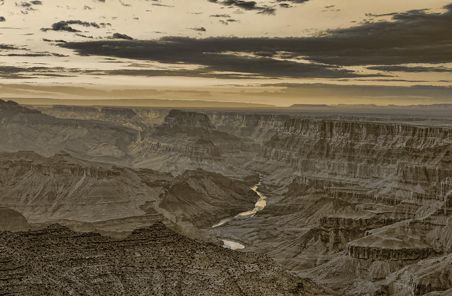 Desert View II - Anselized Photograph by Ricky Barnard
