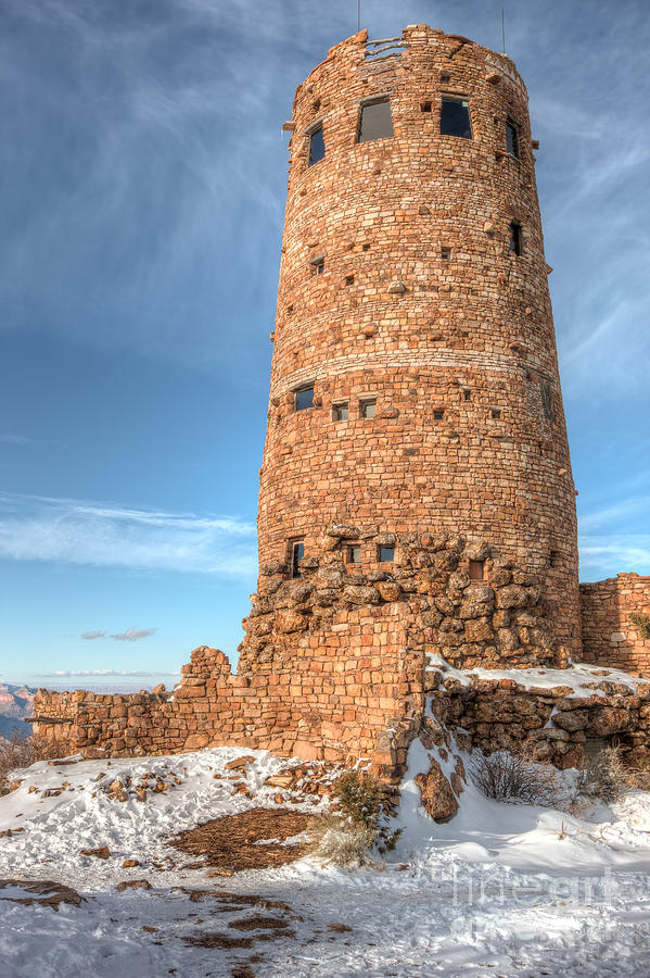 Desert View Watchtower Photograph by Clarence Holmes