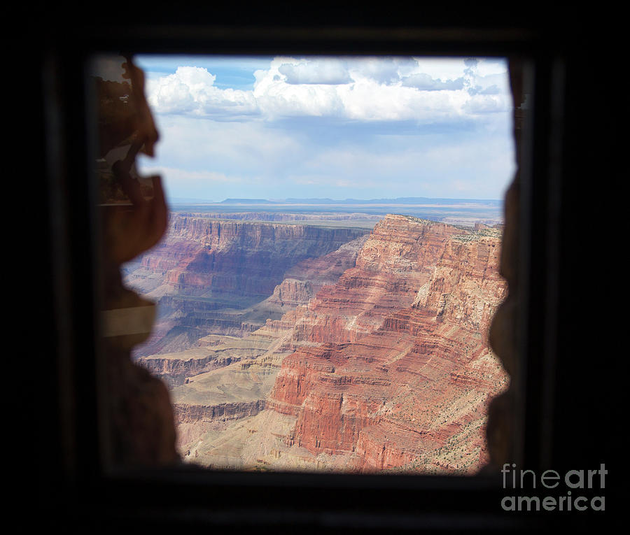 Grand Canyon National Park Photograph - Desert Watchtower View Grand Canyon  by Chuck Kuhn
