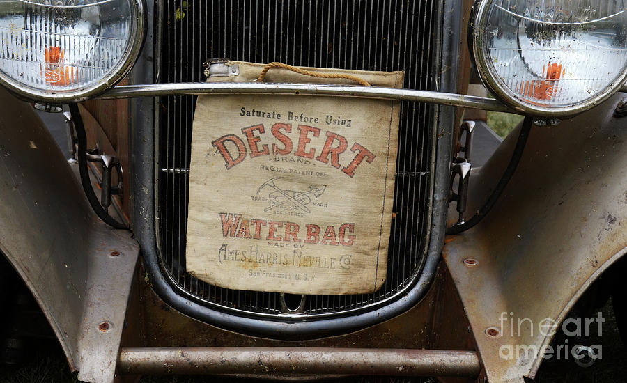 Desert Water Bag Photograph by Bob Christopher