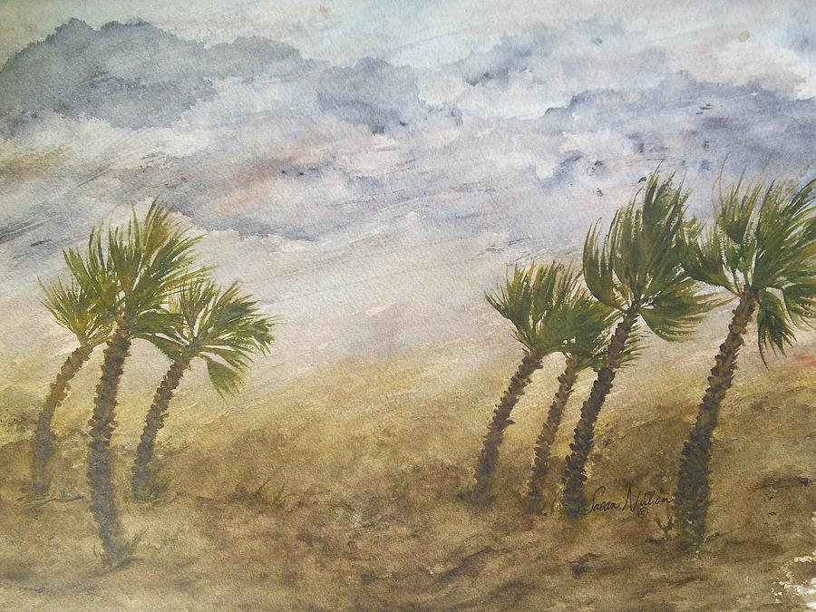 Desert Winds Painting by Susan Nielsen