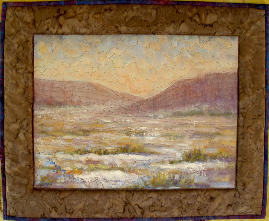 Desert Winter Mixed Media by Diane and Donelli DiMaria