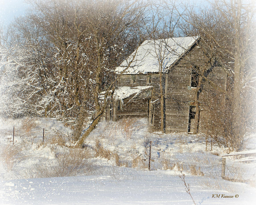 Deserted Country Home Photograph by Kathy M Krause