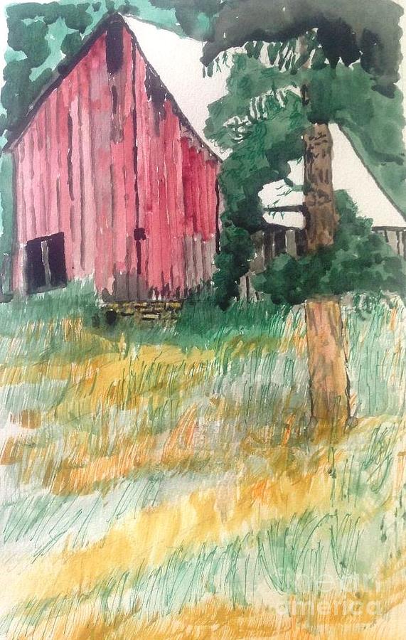 Deserted Farm Painting by Spencer Hudson - Fine Art America