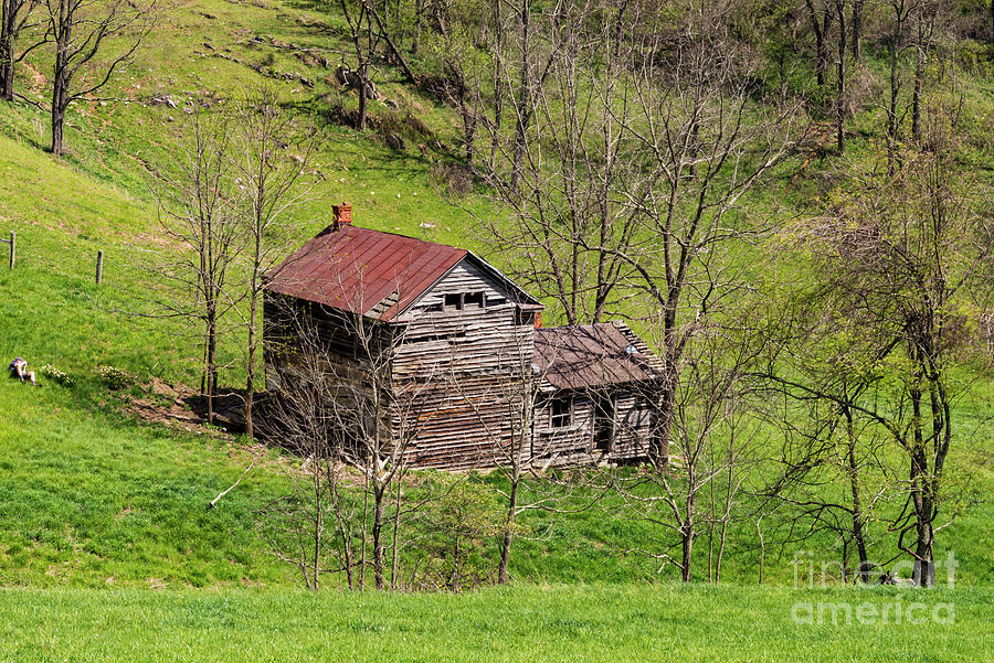 Deserted Virginia Farmhouse Photograph by Bob Phillips