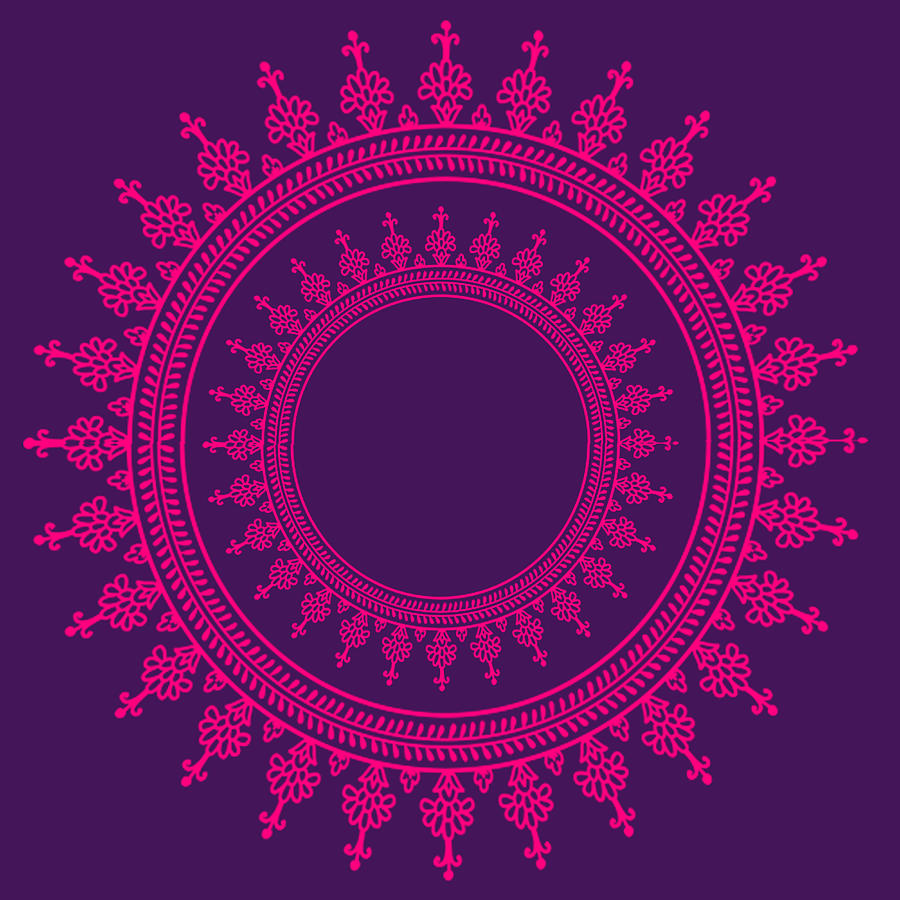 Pattern Digital Art - Design In Pink by Art Spectrum Pattern Digital Art - Design In Pink by Art Spectrum