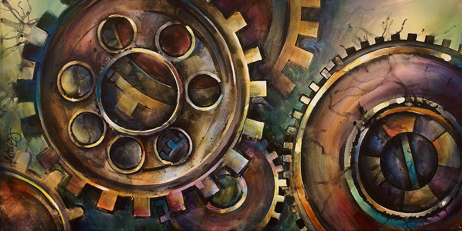 Design One Painting by Michael Lang