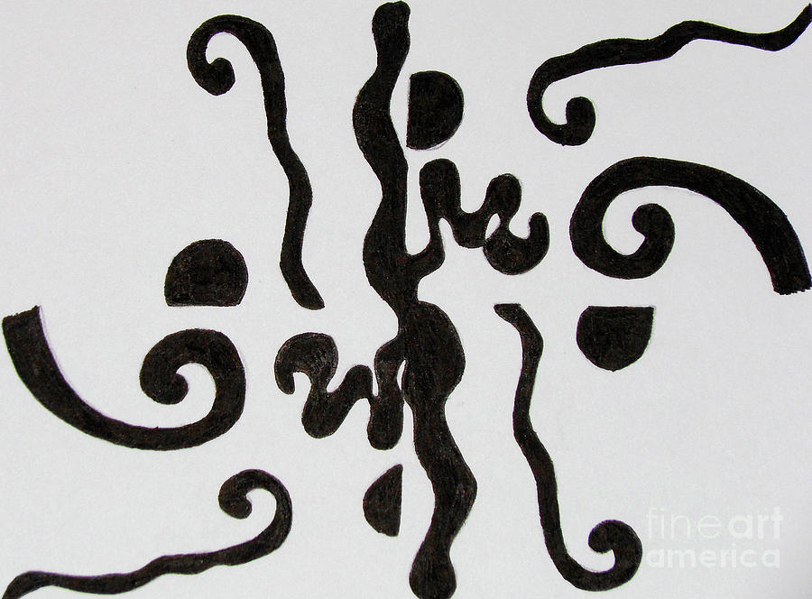 Design Variation 3 Drawing by Christine Perry