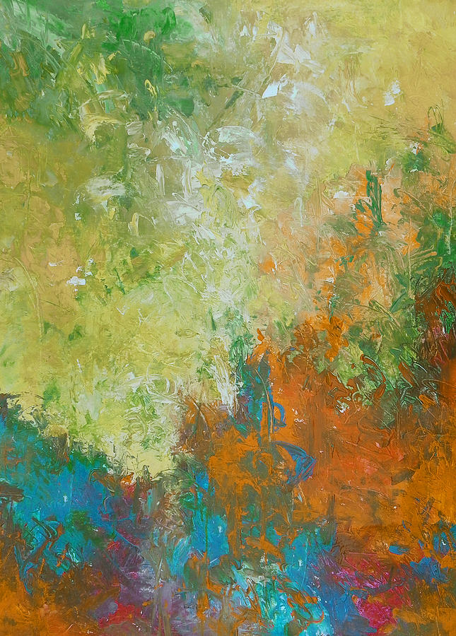 Design53 Painting by Ron Halfant