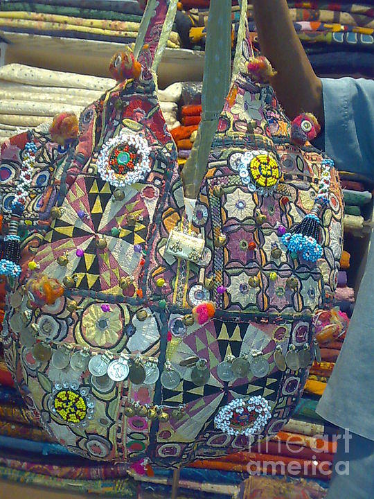 Patchwork Bag Tapestry - Textile - Designer Bag by Dinesh Rathi