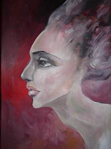 Female Face Painting - Desire by Sona Yeghiazaryan Female Face Painting - Desire by Sona Yeghiazaryan