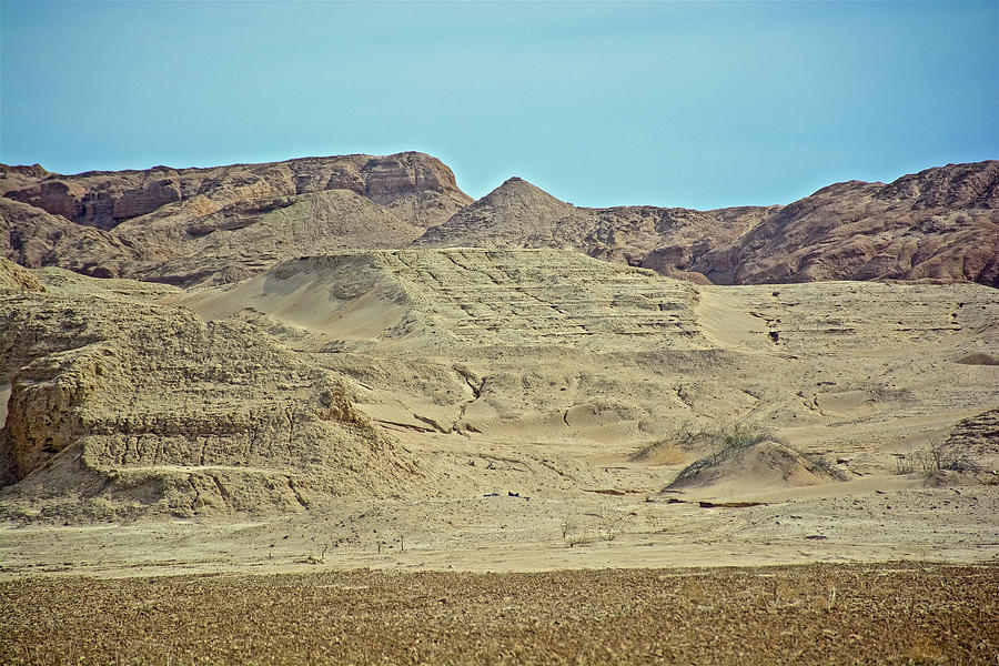 Desolate Badlands along Highway 003 north of Puerto Penasco in Sonora-Mexico  Photograph by Ruth Hager