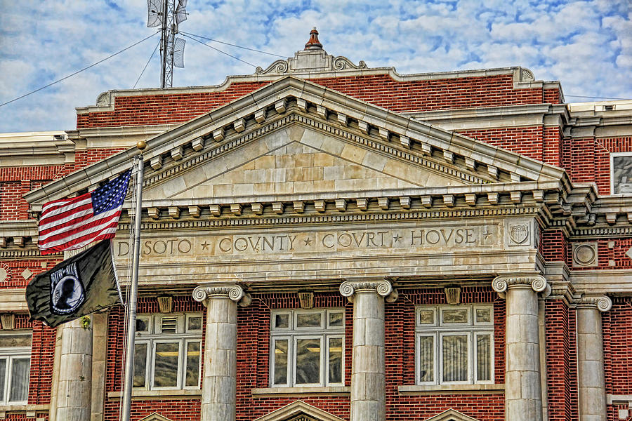 DeSoto County Courthouse 2 Photograph by HH Photography of Florida