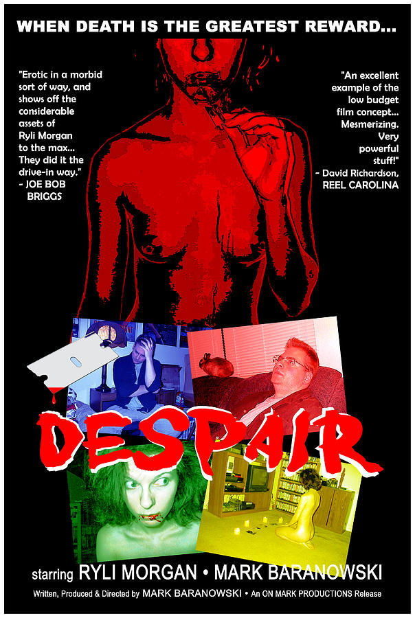 Despair Poster Digital Art by Mark Baranowski