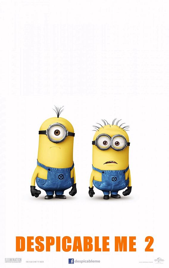 Despicable Me 2  Photograph by Movie Poster Prints