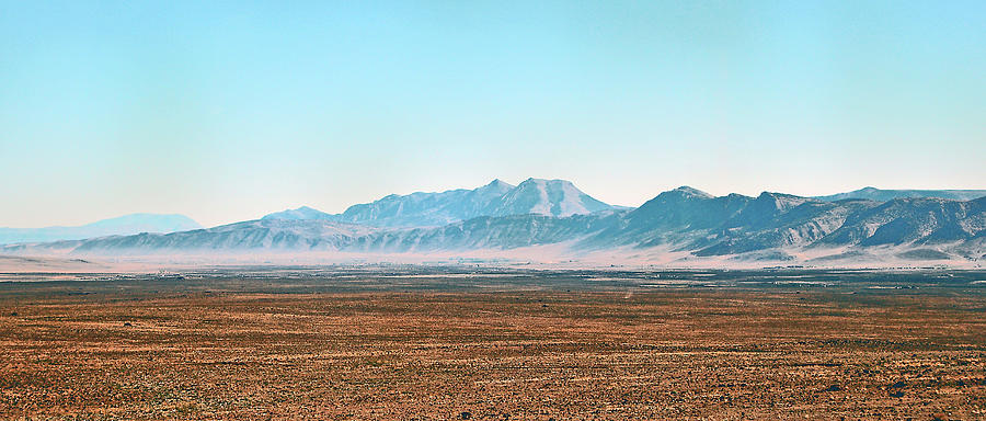 Desert and the Atlas Mountains Photograph by Allan Rothman