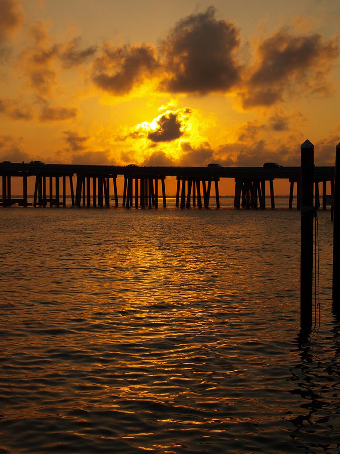 Destin Harbor Sunset 1 Photograph by James Granberry